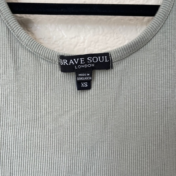 BIN#23 - BRAVE SOUL Olive Bodysui Women’s XS - Picture 7 of 9